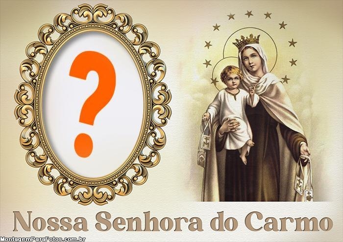 Nossa Senhora do Carmo Moldura Online