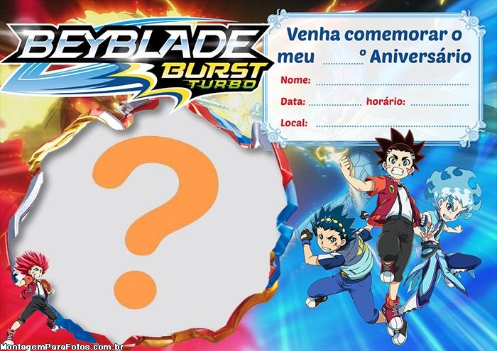 Montagem Grátis Calendário 2023 Beyblade Burst Turbo - Imagem Legal