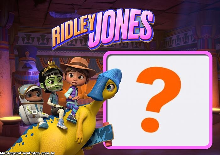 Moldura Ridley Jones A Guardiã do Museu