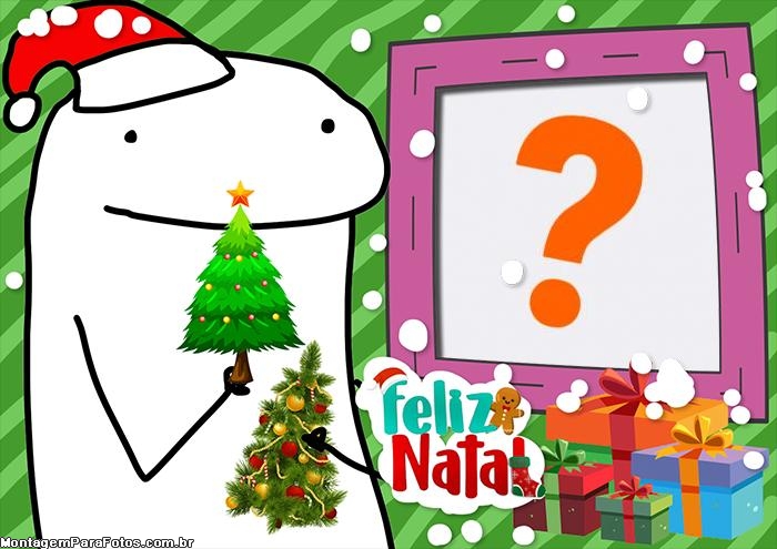 Feliz Natal Montagem de Foto Bentô