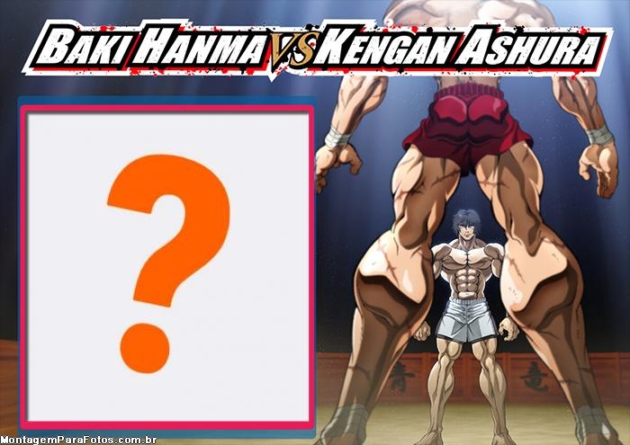 Baki Hanma vs Kengan Ashura Foto Montagem