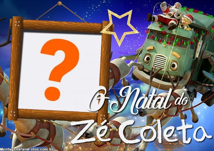 O Natal do Zé Coleta Colagem Montagem