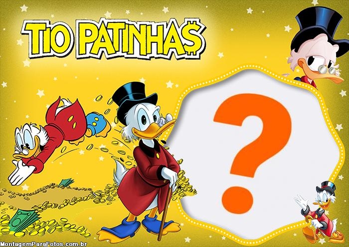 Tio Patinhas Moldura Online Grátis