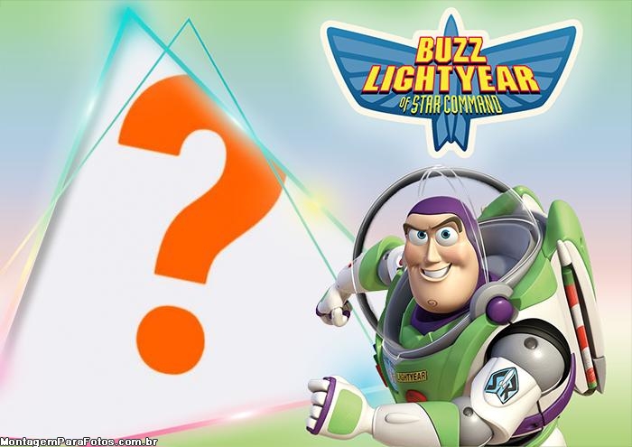 Moldura Buzz Lightyear Colagem Online