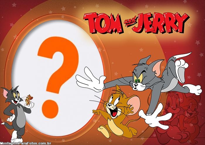 Emoldurar Grátis Tom e Jerry Moldura