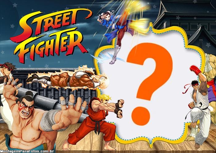 Colagem Online Street Fighter