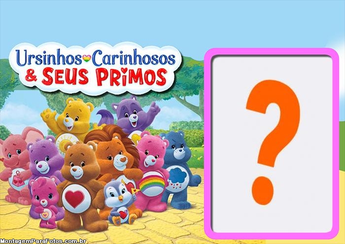 Moldura Ursinhos Carinhosos e Seus Primos