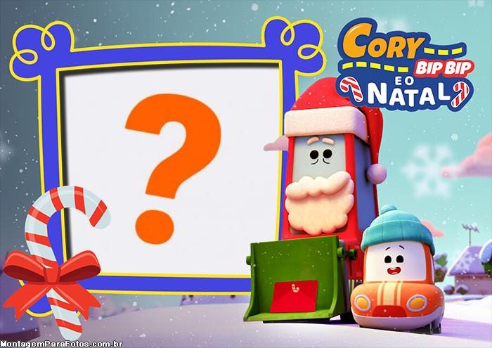 Cory Carson e o Natal Colar Foto Infantil