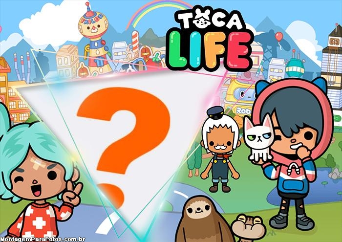 Toca Life World Emoldurar Foto Online