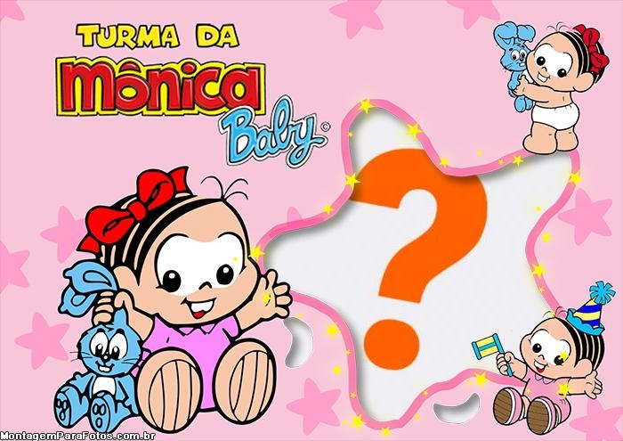 Mônica Baby Fazer Colagem Online