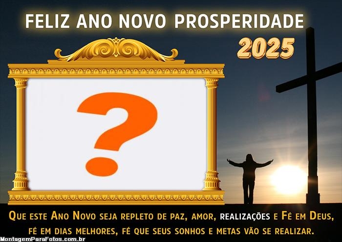 Fé em Dias Melhores Feliz 2025 Mensagem Ano Novo