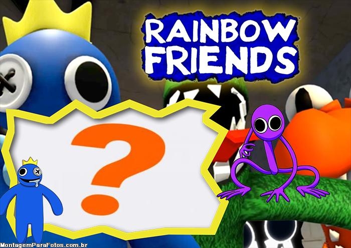 Moldura Rainbow Friends Roblox