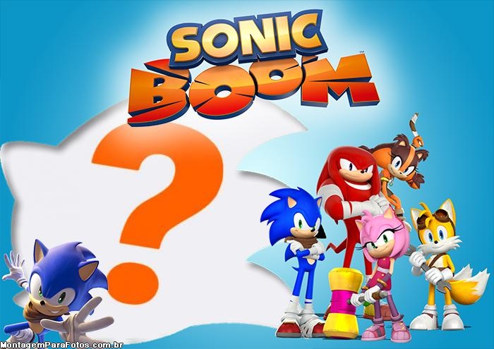 Sonic Boom Colagem de Foto Grátis