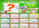 Calendário 2025 Koala Foto Montagem Online