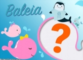 Moldura Baleia Infantil Online