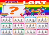 Calendário 2025 LGBT Foto Montagem Online