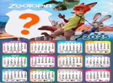 Calendário 2025 Zootopia Montagem Online