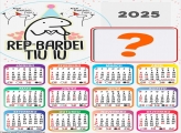 Calendário 2025 Rep Bardei Tiu iu Bentô Flork Online Grátis