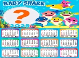 Calendário 2025 Baby Shark Fazer Montagem Online
