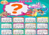 Calendário 2025 Barbie Dreamtopia Foto Montagem Online