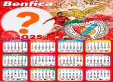 Calendário 2025 Benfica Time de Futebol Foto Montagem Grátis