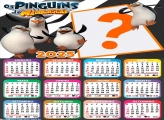 Calendário 2025 Os Pinguins de Madagascar Montagem Grátis Online