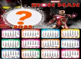 Calendário 2025 Iron Man Montagem Online