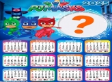 Calendário 2025 PJ Masks Montagem Grátis Online