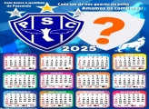 Calendário 2025 Paysandu Time de Futebol Montagem Grátis Online