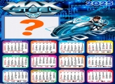 Montagem de Foto Calendário 2025 Max Steel