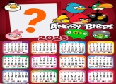 Calendário 2025 Angry Birds Colagem Online Grátis