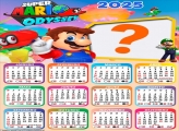 Calendário 2025 Super Mario Odyssey Moldura Online