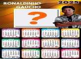 Calendário 2025 Ronaldinho Gaúcho Fazer Montagem Online
