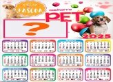 Calendário 2025 Feliz Páscoa PET Montagem Online