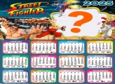 Calendário 2025 Street Fighter Foto Montagem Grátis