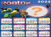 Calendário 2023 Roblox Game Moldura com Mensagem - Imagem