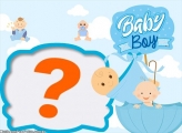 Baby Boy Moldura Infantil