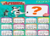 Calendário 2025 O Segredo dos Animais Montagem Grátis Online