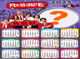 Calendário 2025 Rebelde RBD Colagem Online Grátis