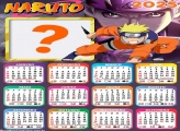 Calendário 2025 Naruto Montagem de Foto