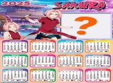 Calendário 2025 Sakura Fazer Montagem Online