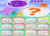 Calendário 2025 Escola dos Rugidos Montagem de Foto