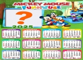 Calendário 2025 Mickey Mouse FunHouse Montagem Online