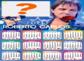 Calendário 2025 Roberto Carlos Cantor Montagem Online