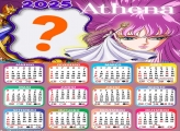 Calendário 2025 Athena Cavalheiros Fazer Montagem Online