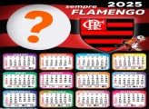 Calendário 2025 Sempre Flamengo Foto Montagem Online