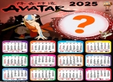 Calendário 2025 Avatar A Lenda de Aang Fazer Montagem Online