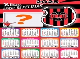 Foto Calendário 2025 Brasil de Pelotas Moldura