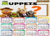 Calendário 2025 The Muppets Moldura Online