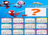 Calendário 2025 Spidey Amigos Espetaculares Foto Montagem Grátis